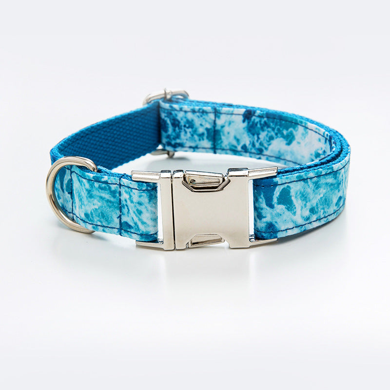 Stilvolles und Einfaches Marine Hundehalsband