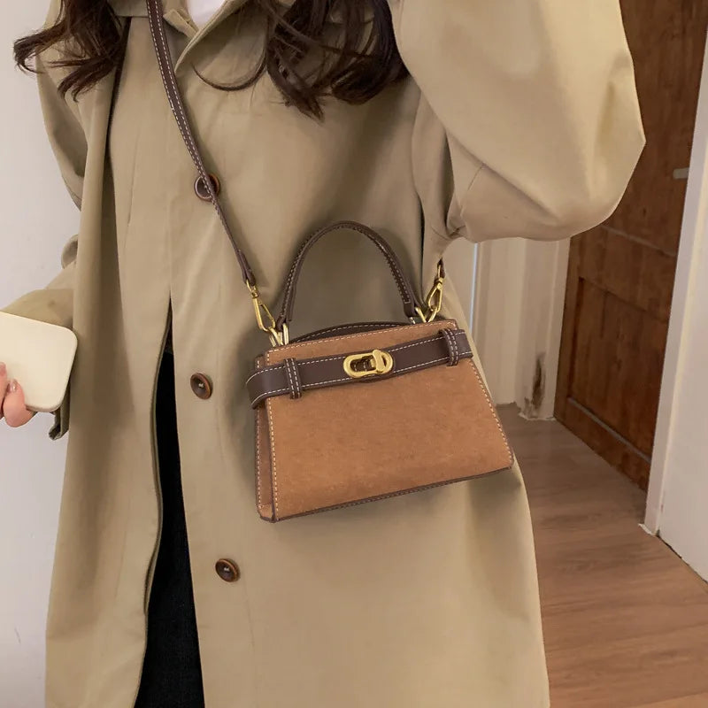 Modische Damen-Handtasche aus Kunstleder (PU) für den Sommer – geräumige Umhängetasche mit Schulterriemen, ideal für das Smartphone