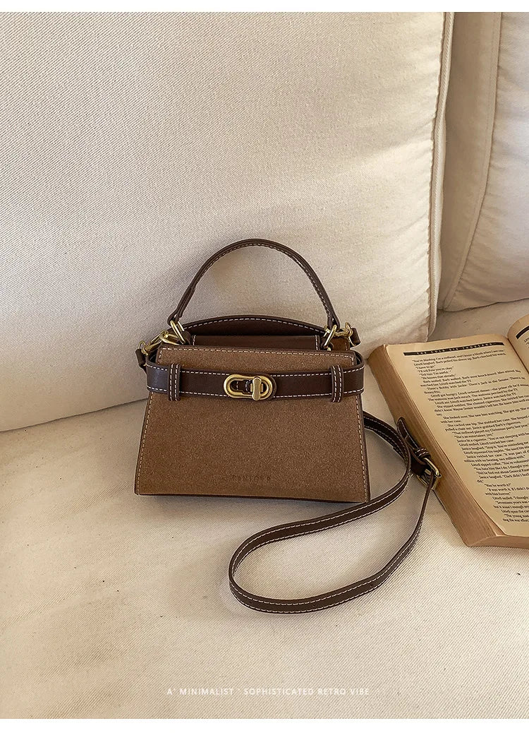 Modische Damen-Handtasche aus Kunstleder (PU) für den Sommer – geräumige Umhängetasche mit Schulterriemen, ideal für das Smartphone