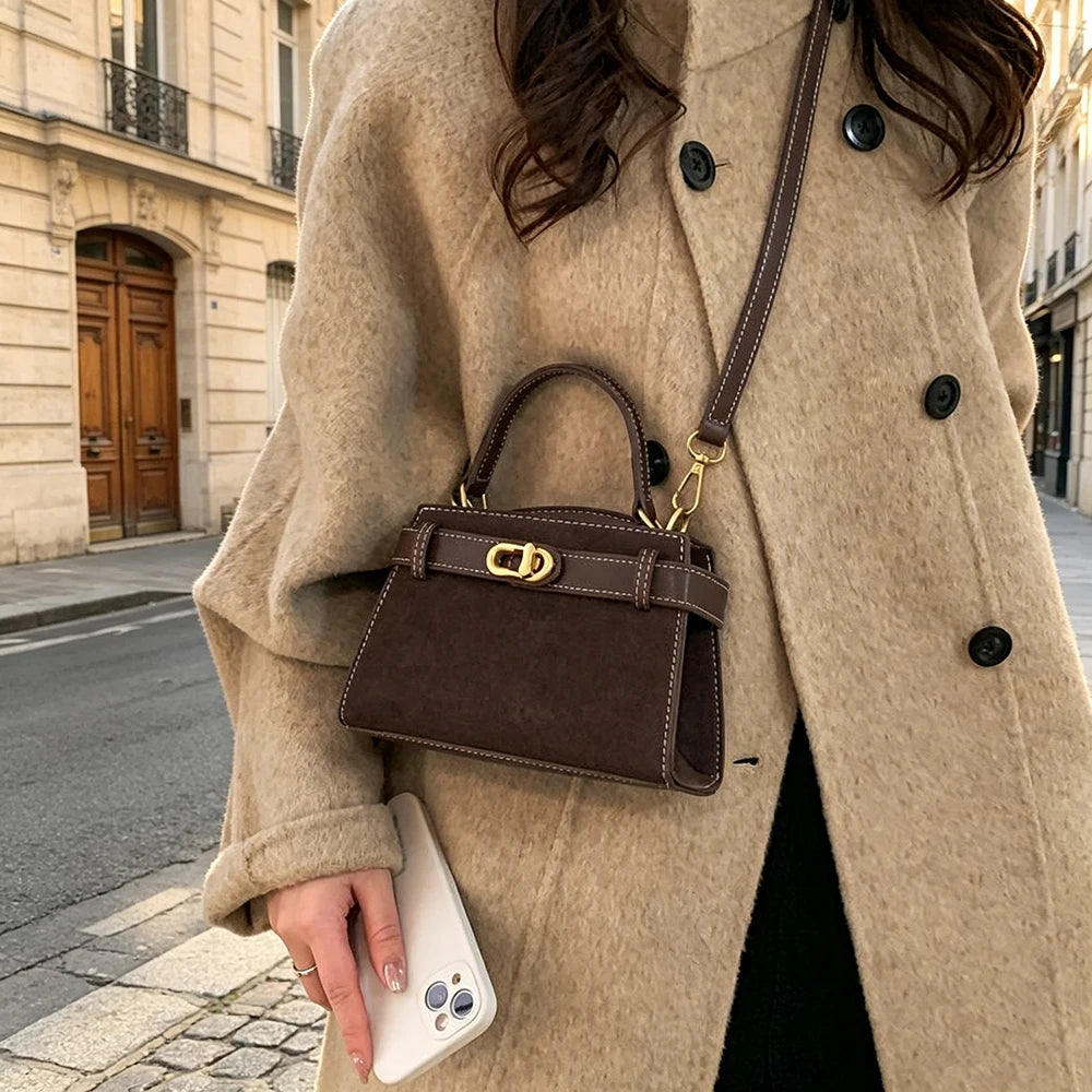 Modische Damen-Handtasche aus Kunstleder (PU) für den Sommer – geräumige Umhängetasche mit Schulterriemen, ideal für das Smartphone