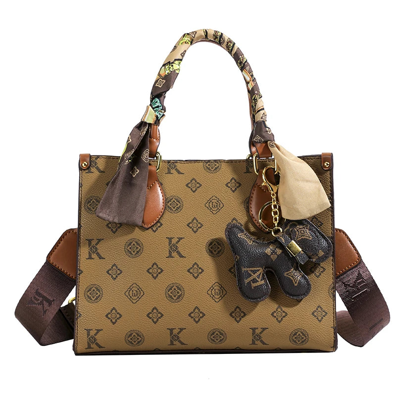 Modische Damen-Umhängetasche 2025 aus PU-Leder – Designer-Handtasche & Schultertasche